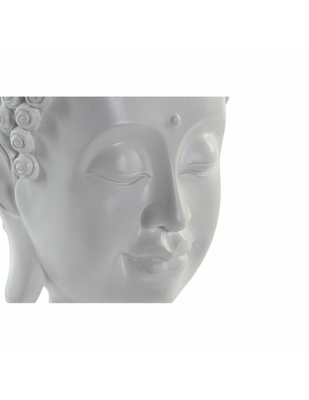 Figurine Décorative DKD Home Decor Buda Blanc Résine (20 x 20 x 30 cm)