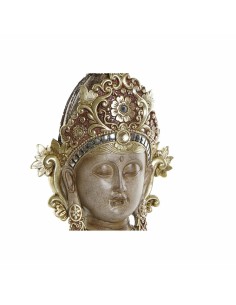Figurine Décorative DKD Home Decor Marron Doré Buda Oriental 15 x 7 x 38 cm 2