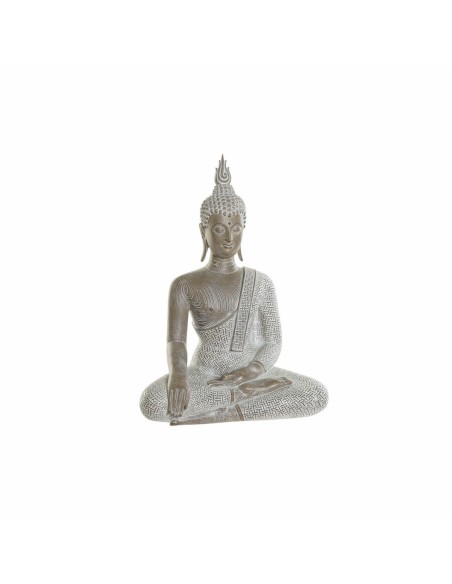 Figurine Décorative DKD Home Decor Naturel Buda Résine (11 x 6 x 15.5 cm)