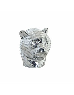 Figurine Décorative DKD Home Decor Argenté Léopard Résine (31 x 27 x 32 cm)