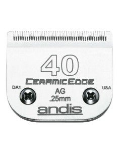 Remplacement de Lame de Rasoir Andis S-40 Chien Céramique 0,25 mm
