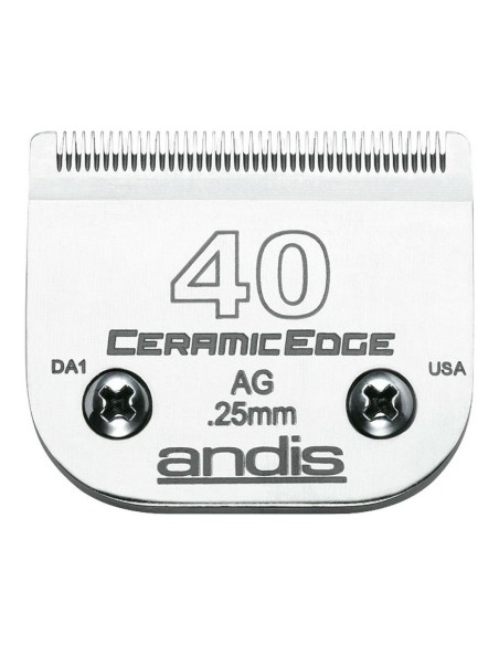 Remplacement de Lame de Rasoir Andis S-40 Chien Céramique 0,25 mm