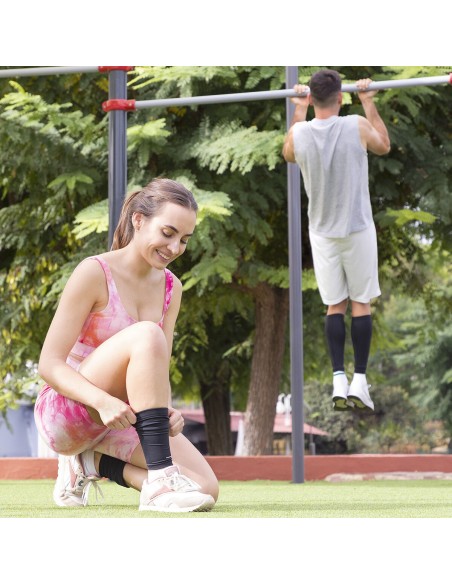 Molletières de Maintien pour le Sport Slexxers InnovaGoods 2 Unités
