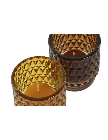 Ensemble de Bougies DKD Home Decor 36 g Urbaine (2 Unités) (12 Unités)