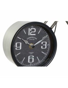 Horloge de table DKD Home Decor Verre Rouge Fer (46 x 14.5 x 20 cm) 2