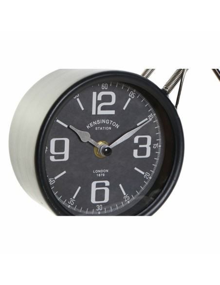 Horloge de table DKD Home Decor Verre Rouge Fer (46 x 14.5 x 20 cm)