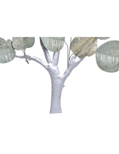 Décoration murale DKD Home Decor Métal Vert (102 x 7 x 108.6 cm) 2