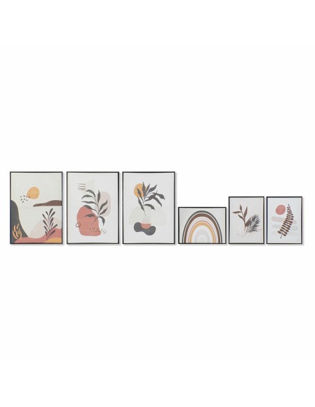 Cadre DKD Home Decor Feuille d'une plante (40 x 2,8 x 60 cm)