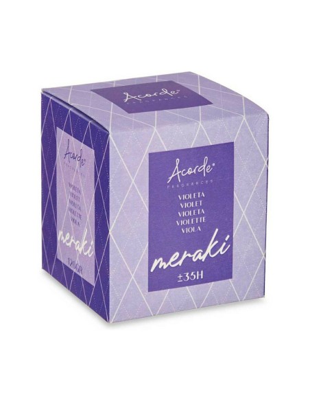 Bougie Parfumée Acorde 86487 Violet 120 g (12 Unités)