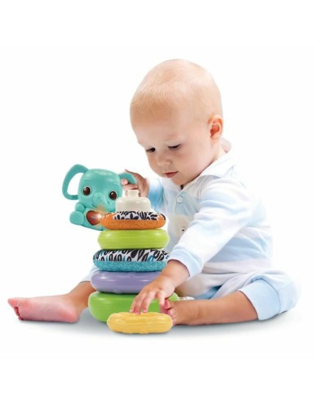 Jouet pour chien Vtech Baby NINO, ÉLÉPHANTEAU EMPILO 3 EN 1