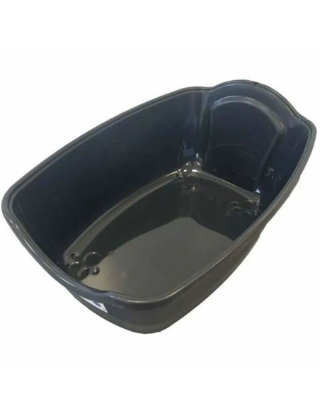 Bac à litière pour chats Petdesign Samba 56 x 40 x 39 cm Blanc/Noir