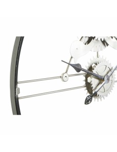Horloge Murale DKD Home Decor Argenté Doré Fer Engrenage 60 x 5 x 60 cm (2 Unités) 2