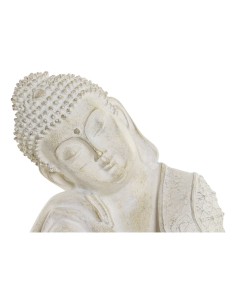 Figurine Décorative DKD Home Decor Gris Buda Résine (17 x 17 x 26 cm) 2