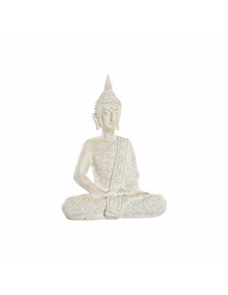 Figurine Décorative DKD Home Decor Buda Blanc Résine (30 x 17 x 41 cm)