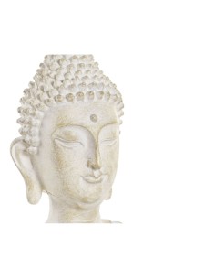Figurine Décorative DKD Home Decor Buda Blanc Résine (30 x 17 x 41 cm) 2