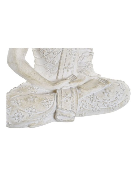 Figurine Décorative DKD Home Decor Buda Blanc Résine (30 x 17 x 41 cm)