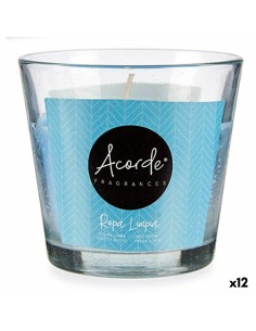 Bougie Parfumée Acorde 1263-50H Vêtements propres 120 g (12 Unités)