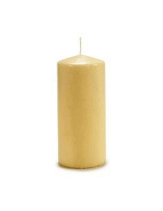 Bougie 9 x 20 x 9 cm Crème (4 Unités) 2