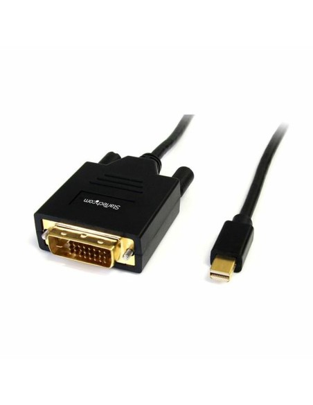 Adaptateur Mini DisplayPort vers DVI Startech MDP2DVIMM6           (1,8 m) Noir 1.8 m