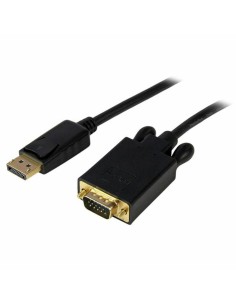 Adaptateur DisplayPort vers VGA Startech DP2VGAMM6B           (1,8 m) Noir 1.8 m