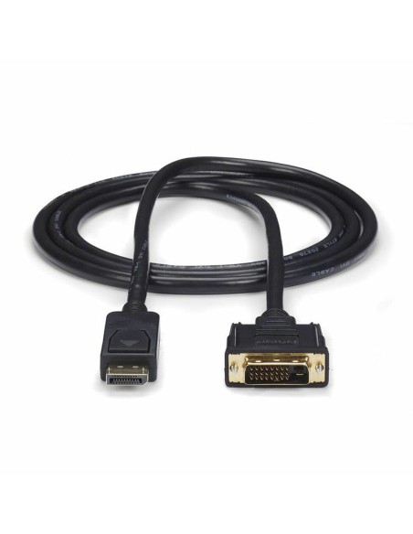 Adaptateur DisplayPort vers DVI Startech DP2DVI2MM6           (1,8 m) Noir 1.8 m