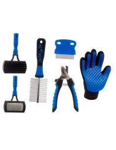 Lot d'hygiène Animaux de compagnie Bleu (8 Unités) 2