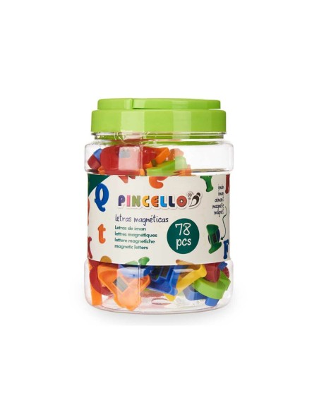 Lettres Pincello MA7797-78 Plastique Aimant Multicouleur