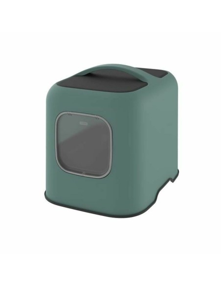 Bac à litière pour chats Rotho My Pet MISTLETOE Vert Plastique