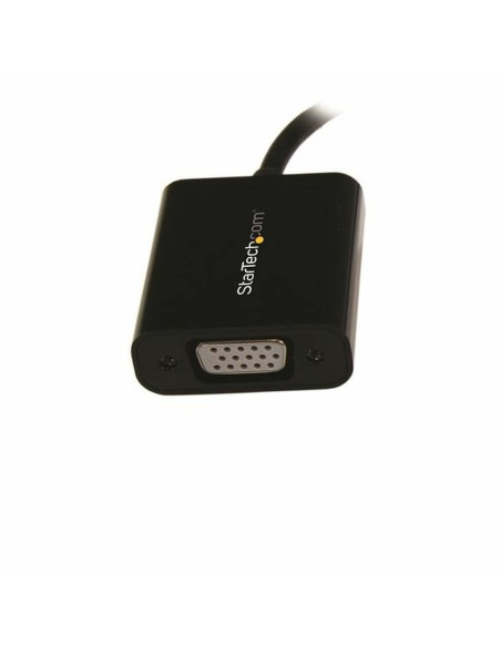 Adaptateur Mini DisplayPort vers VGA Startech MDP2VGA2             Noir 180 cm