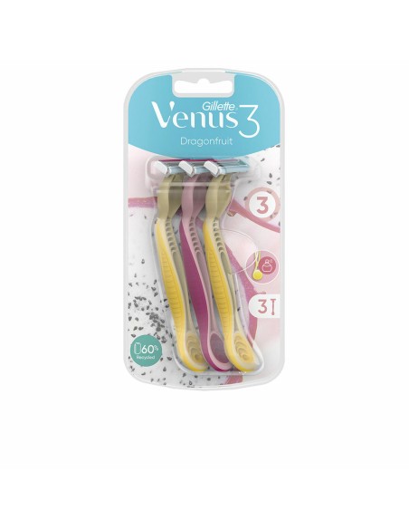 Rasoirs Jetables Gillette Dragonfruit 3 Unités