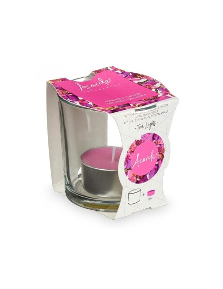 Bougie Parfumée Acorde Tealight Orchidée (12 Unités)