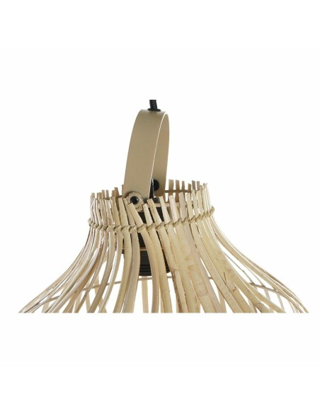 Suspension DKD Home Decor Marron Multicouleur Métal osier 50 W Urbaine 220 V 30 x 30 x 29 cm
