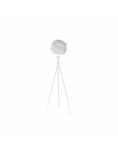 Lampadaire DKD Home Decor Métal Blanc Plume (40 x 40 x 150 cm)
