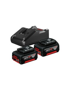 Kit chargeur et batterie rechargeable BOSCH 1 600 A01 9S0 4 Ah 18 V