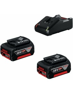 Kit chargeur et batterie rechargeable BOSCH 1 600 A01 9S0 4 Ah 18 V 2