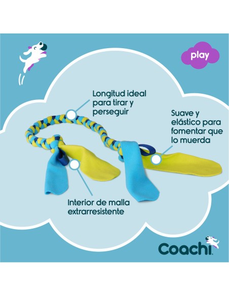 Jouet d'entraînement Coachi TUGGI TUG Bleu