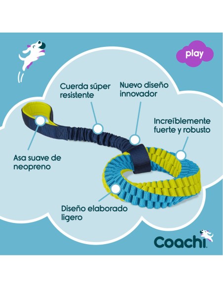 Jouet d'entraînement Coachi TUGGI HELIX Bleu