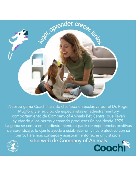 Jouet d'entraînement Coachi TUGGI SPIDER Bleu