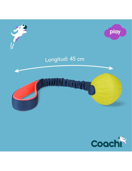 Jouet d'entraînement Coachi TUGGI BALL Bleu