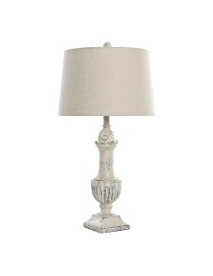 Lampe de bureau DKD Home Decor Crème Résine 220 V 60 W 38 x 38 x 73 cm