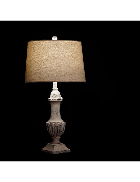 Lampe de bureau DKD Home Decor Crème Résine 220 V 60 W 38 x 38 x 73 cm