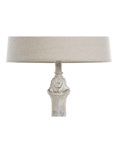 Lampe de bureau DKD Home Decor Crème Résine 220 V 60 W 38 x 38 x 73 cm