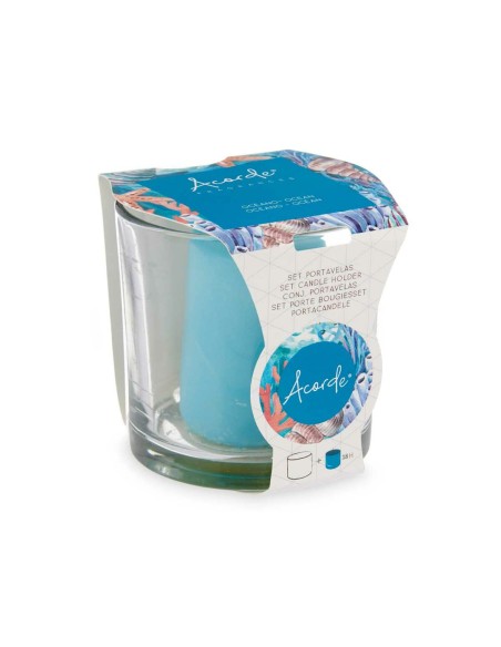 Bougie Parfumée Acorde 2-E-AR Océan Verre (6 Unités)