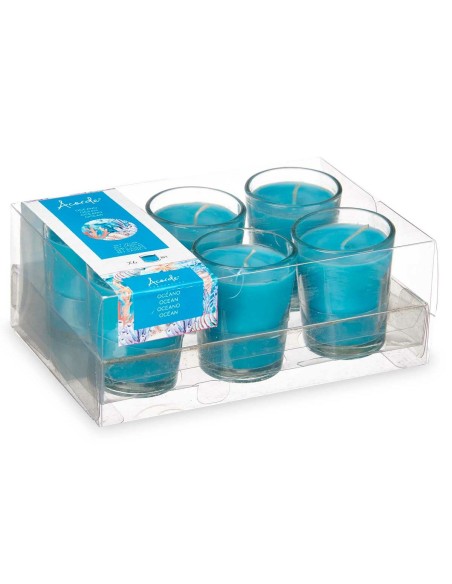 Ensemble de Bougies Parfumées Acorde 48-E-AR Océan Verre (12 Unités)