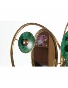 Figurine Décorative DKD Home Decor 62 x 9 x 53,3 cm Abstrait Doré Vert 2