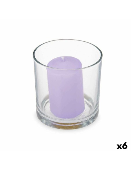 Bougie Parfumée Acorde 2-B-AR Lavande Verre (6 Unités)
