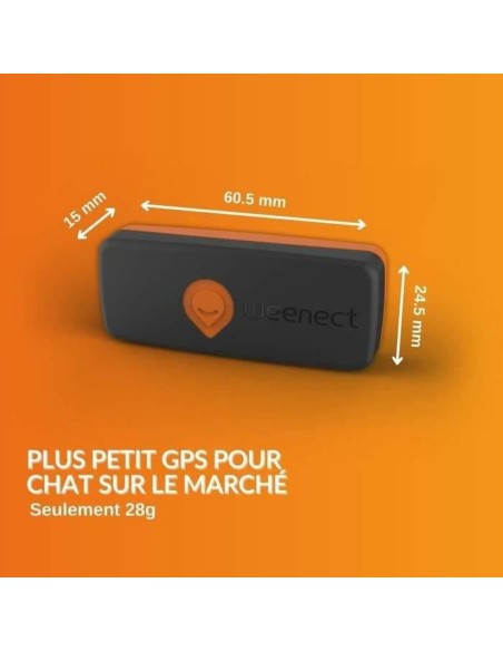 Localisateur Anti-perte Weenect Weenect XS GPS Noir
