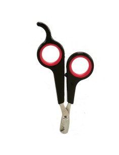 Ciseaux à ongles Noir Rouge 6 x 0,5 x 11,5 cm Animaux de compagnie (24 Unités) 2