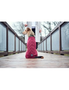 Pull pour chien Hunter Malmö Bordeaux 2