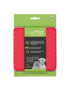 Mangeoire pour chiens Lickimat Rose TPR 2